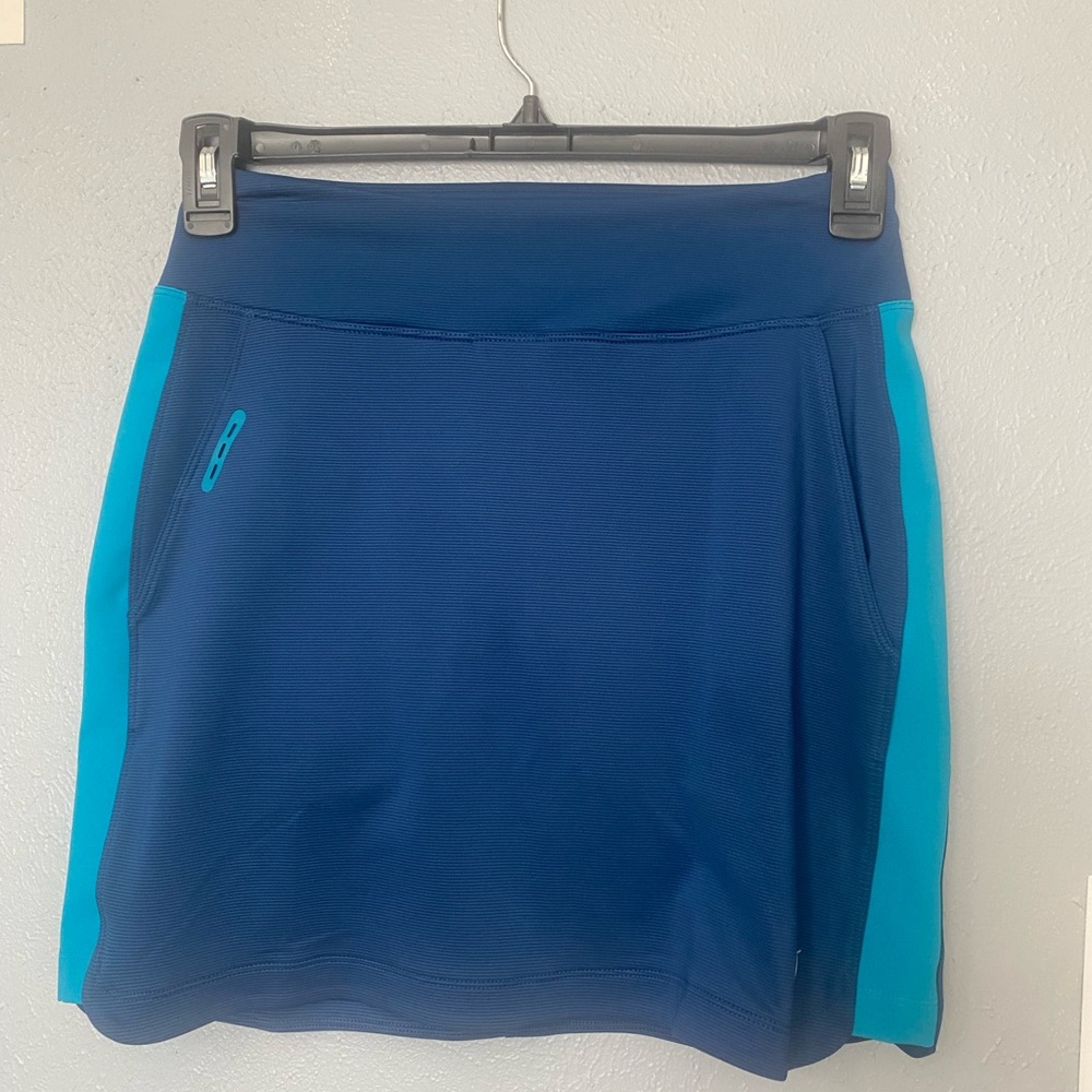 Nike Golf Skort Skirt Size Small Womens Blue Teal Golf Running Tennis